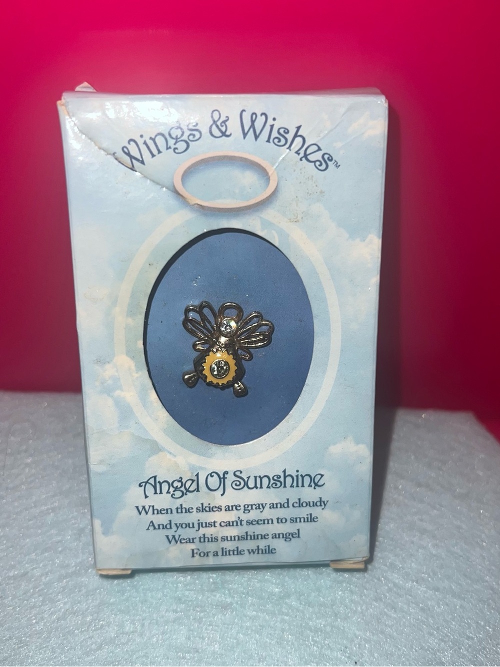 Wings & Wishes Angel of Sunshine Angel Pin